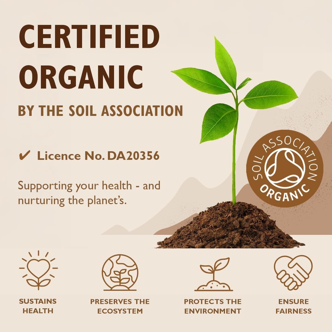 Organic Raw Powder 100% Pure & Natural | GMO-Free | Gluten-Free