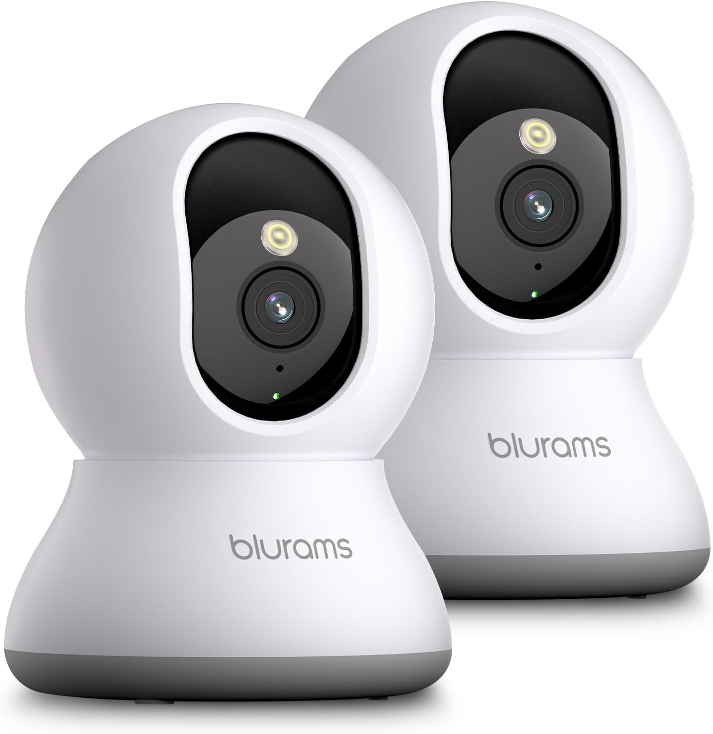 Indoor Security Camera 1080P with 360° View and Night Vision