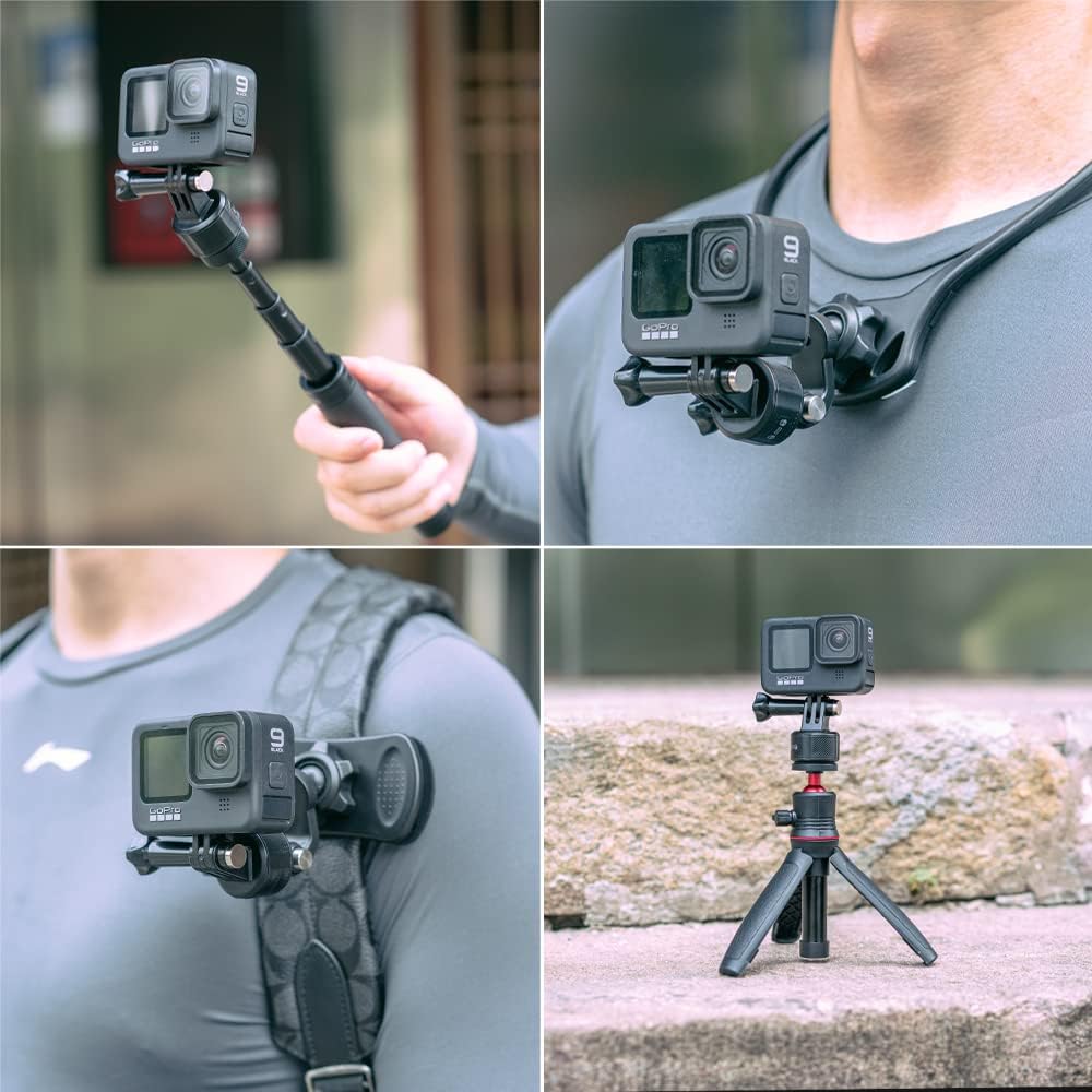 Quick Release Base Mount Kit with Magnetic Suction & Swivel Lock Adapter