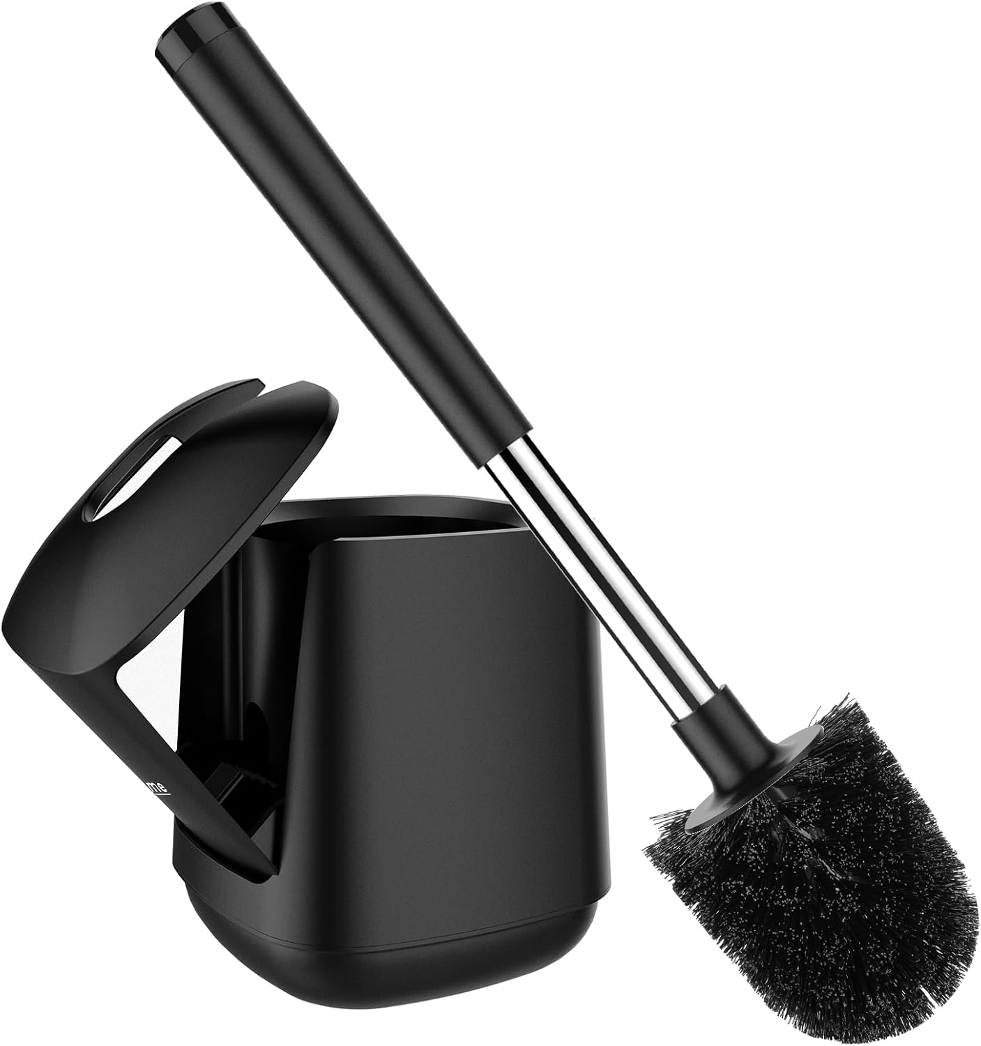 Toilet Bowl Brush and Holder Automatic Toilet Brushes for Bathroom with Holder Ventilated Toilet Cleaner Brush for Toilet Scrubber Cleaning