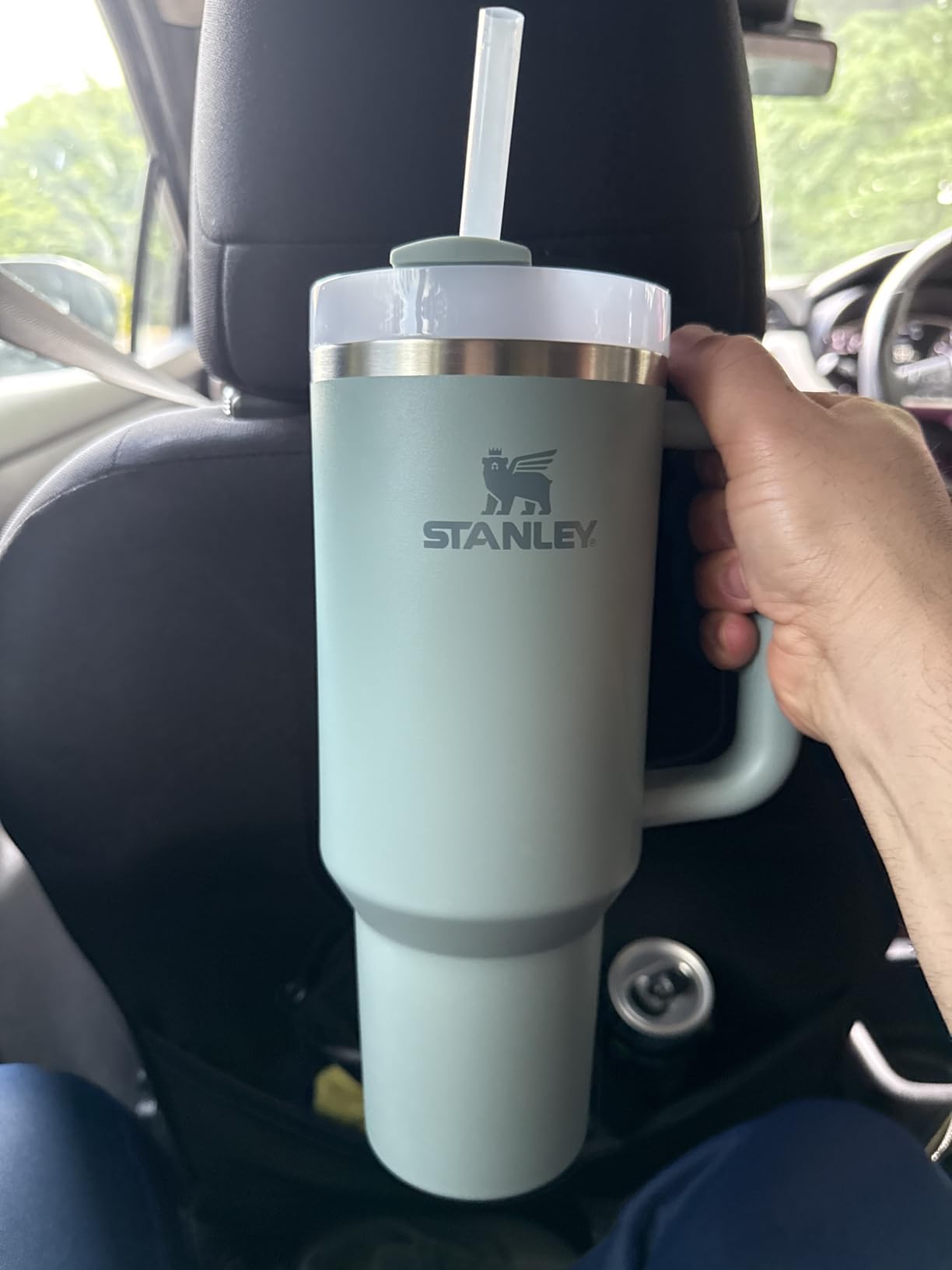 STANLEY Quencher H2.0 Flowstate Tumbler 1.2L - Cold for 11 Hours - Iced for 48 Hours - Metal Water Bottle with Straw, Handle and Lid - Dishwasher Safe - Travel Mug for Cold Drinks