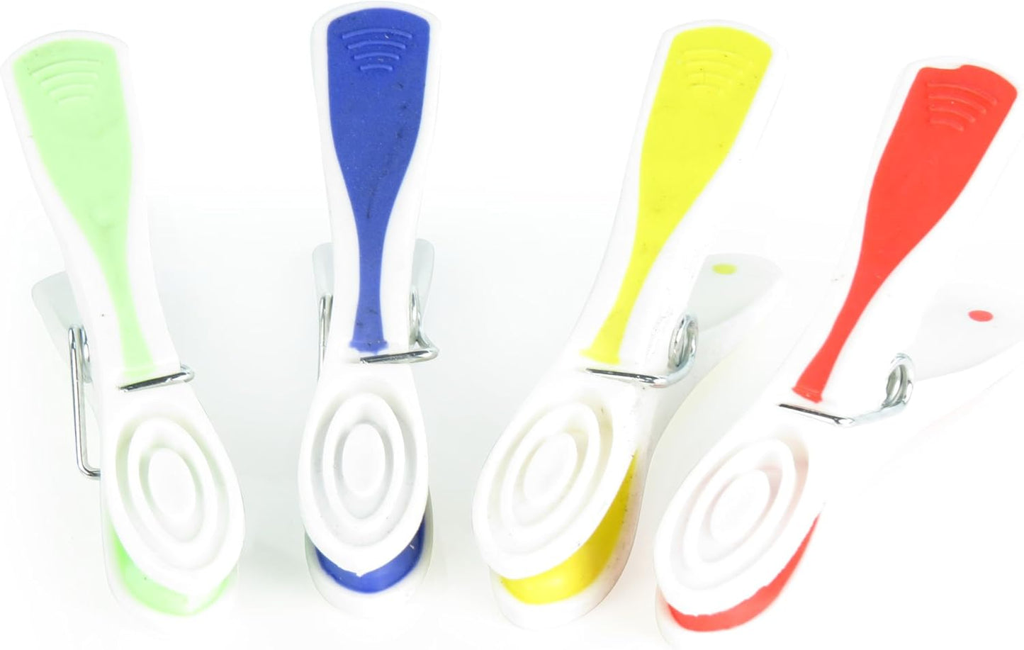 Plastic Clothes Washing Line Pegs Rubber Soft Grip Laundry Garment (48)