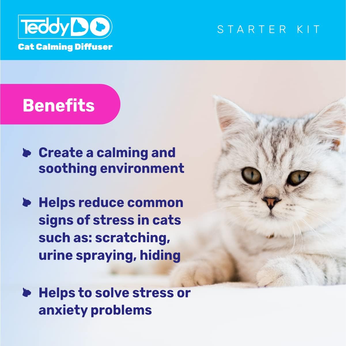 Cat Calming Pheromone Diffuser Refill