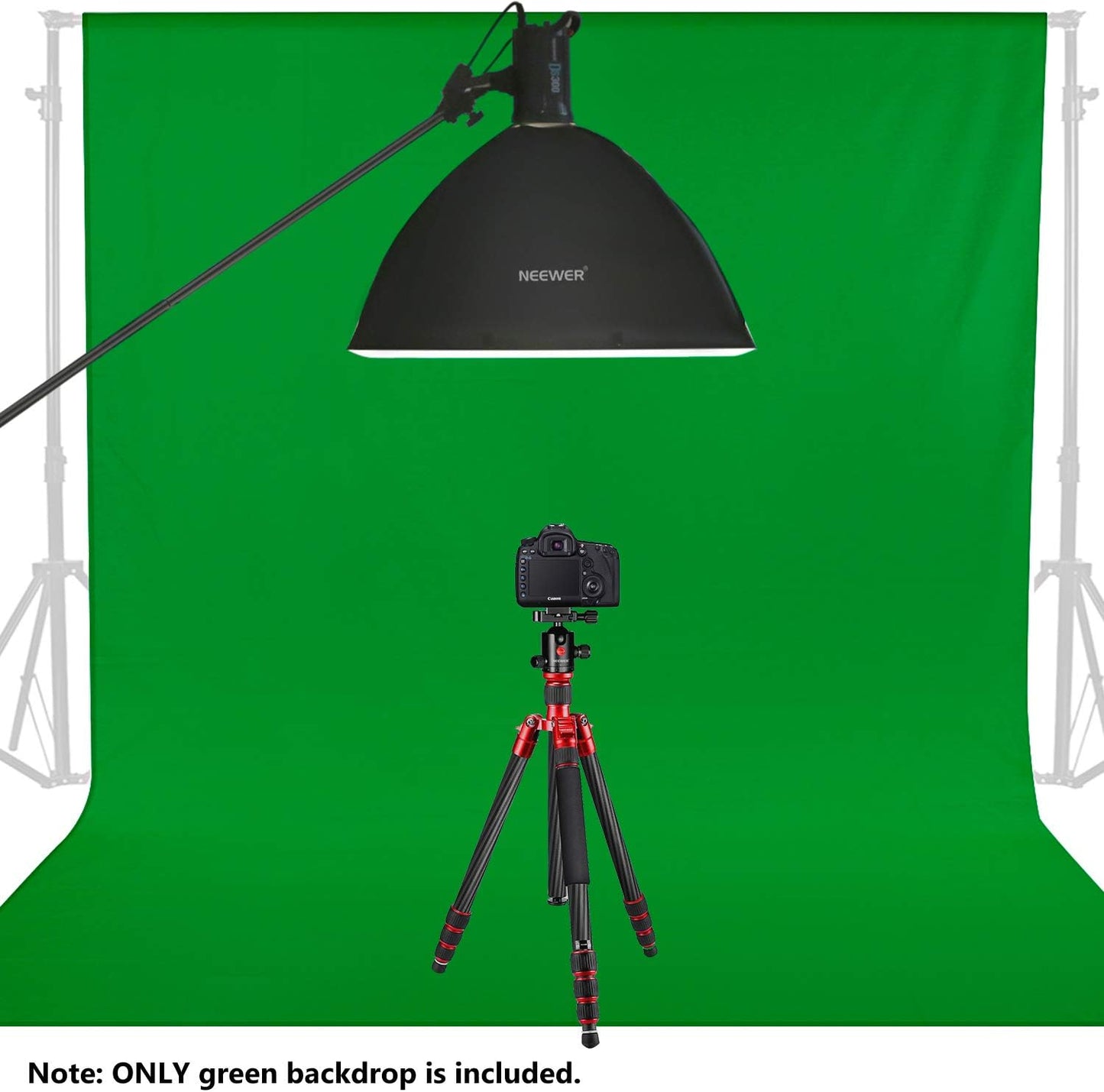 2.8 x 4 Metres Background Studio Photography Background Decoration for Photography Studio (Green)