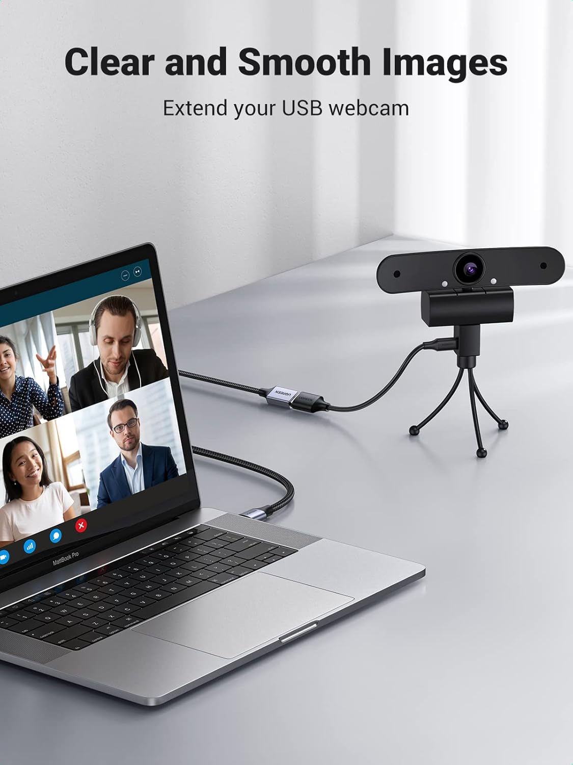 USB 3.0 Extension Cable 3M 2Pack, USB A Male to A Female Extender, USB Extension Lead Supports 5Gbps High Speed Data Transfer, Compatible with USB Disk Keyboard Mouse Hard Drive Printer Scanner