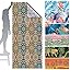 Beach Towel, 71"x32" Double Sided Oversized Microfiber Beach Towel for Adult, Lightweight Extra Large Quick Drying Towel for Swimming Sports Beach Gym