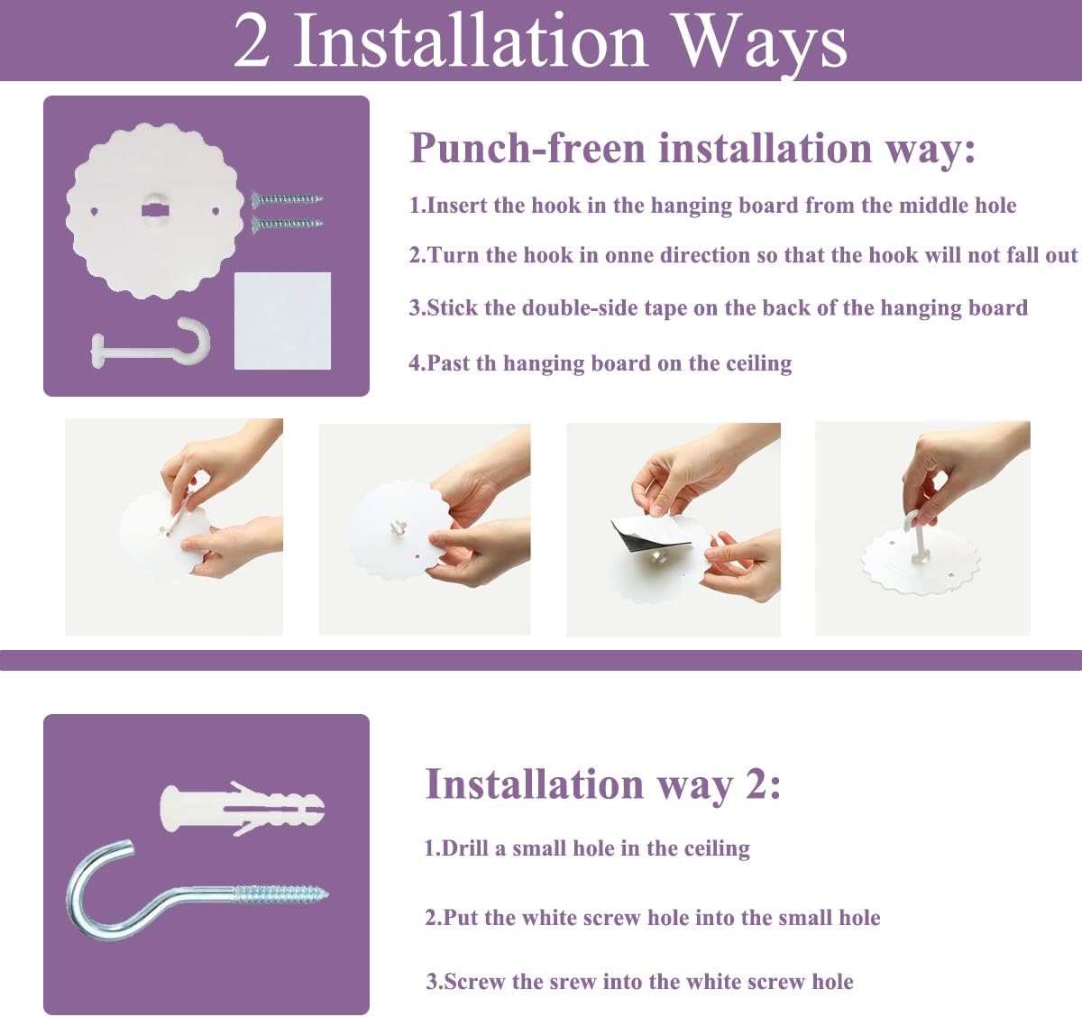 Mosquito Mesh Net Large Dome Hanging Canopy for Girls With Round Lace for Punch-free Installation - Single to Double Bed - Ideal for Bedroom Decorative