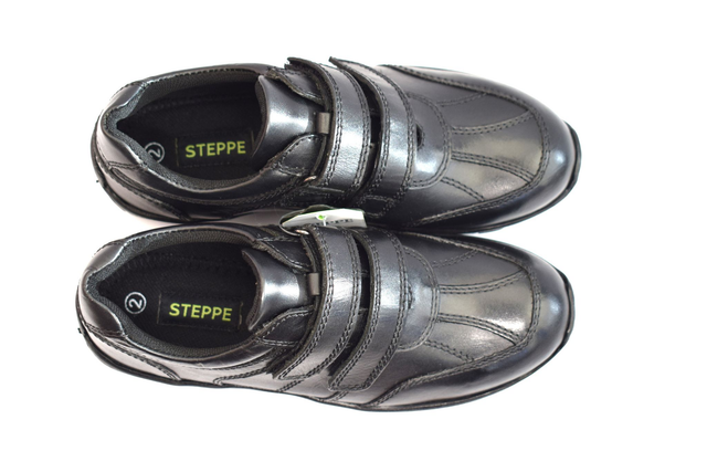 Luke Premium Leather Shoes for School Kids