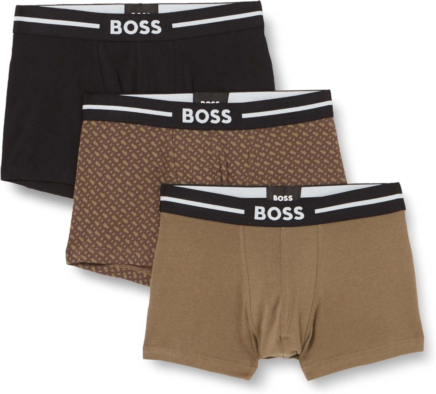 Mens 3P Bold Trunks