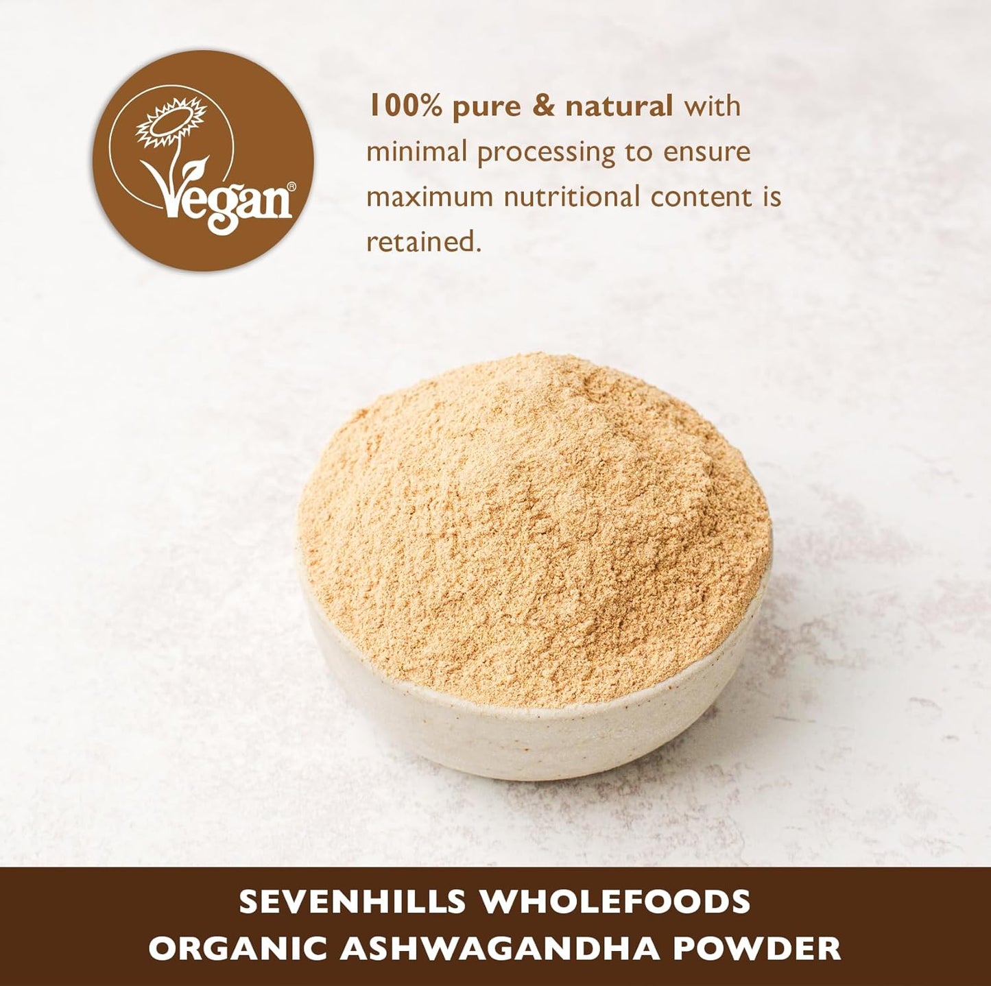 Organic Raw Powder 100% Pure & Natural | GMO-Free | Gluten-Free