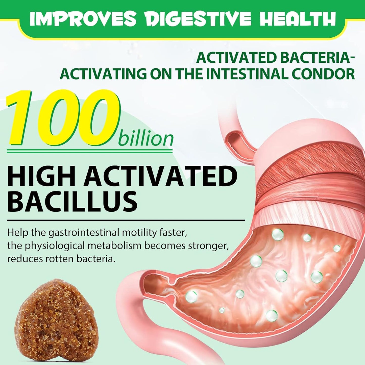 Probiotics for Dogs, Dog Probiotics for Dogs Digestive Enzymes, Gut Health, Itchy Skin, Allergies, Yeast Balance