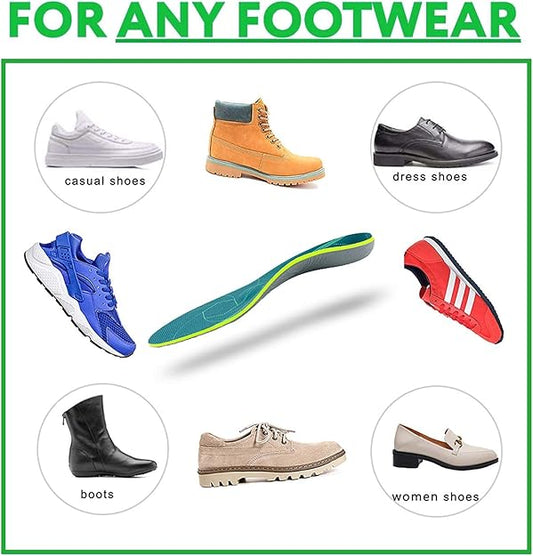 Arch Support Orthopedic Insoles Relieve Flat Feet Absorption Comfortable Insoles