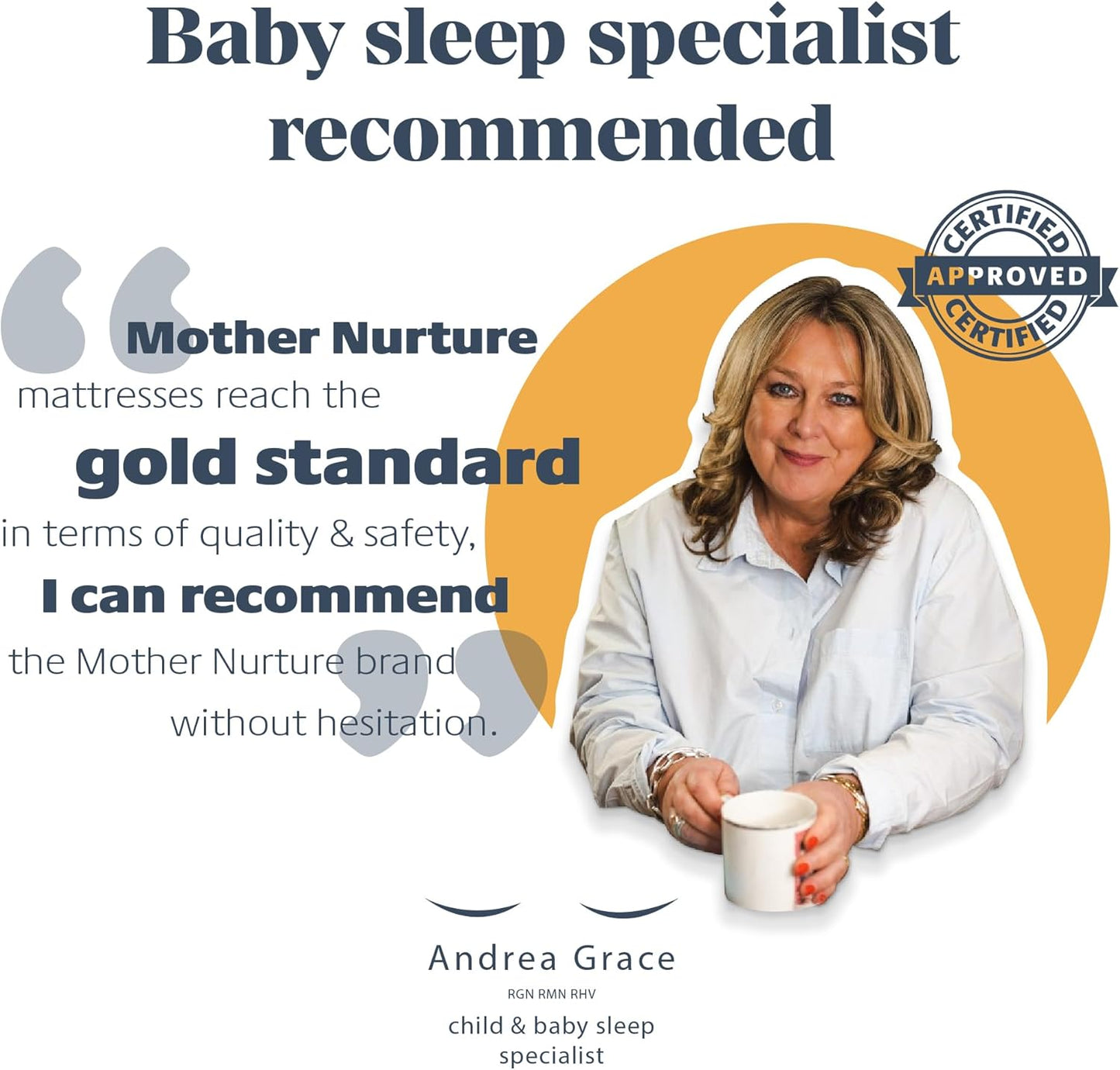 Eco Fibre Cot Bed Mattress (120 x 60cm x 10cm) Breathable Baby Cot Bed Mattress for Comfy Night’s Sleep, Reversible & Hypoallergenic with Removable Cover for Easy Clean