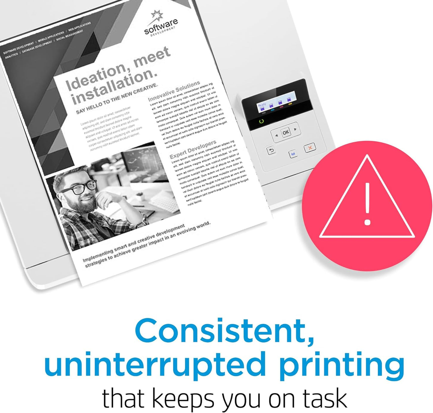 HP CB436A 36A Original LaserJet Toner Cartridge, Black, Single Pack