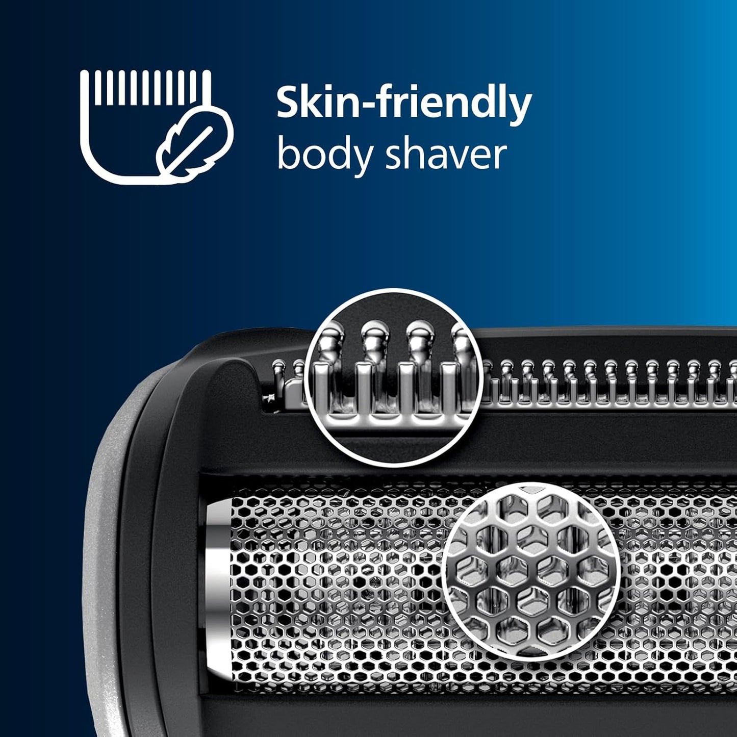Philips Series 3000 Showerproof Body Groomer with Skin Comfort System