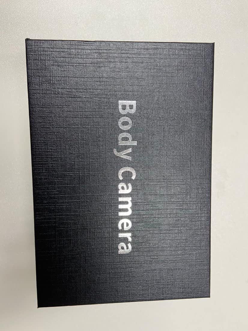 KJ21 Body Camera, 1296P 32GB Police Body Cams for Security, Walking Pets, Personal Body Worn Camera