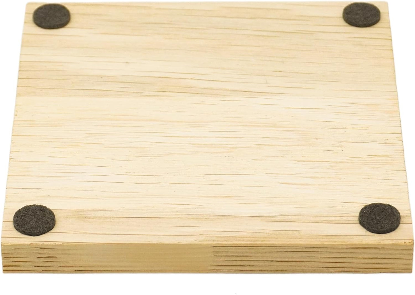 Reserved for Grumps Drink Oak Veneer Coaster (Grumpy Solid Oak)