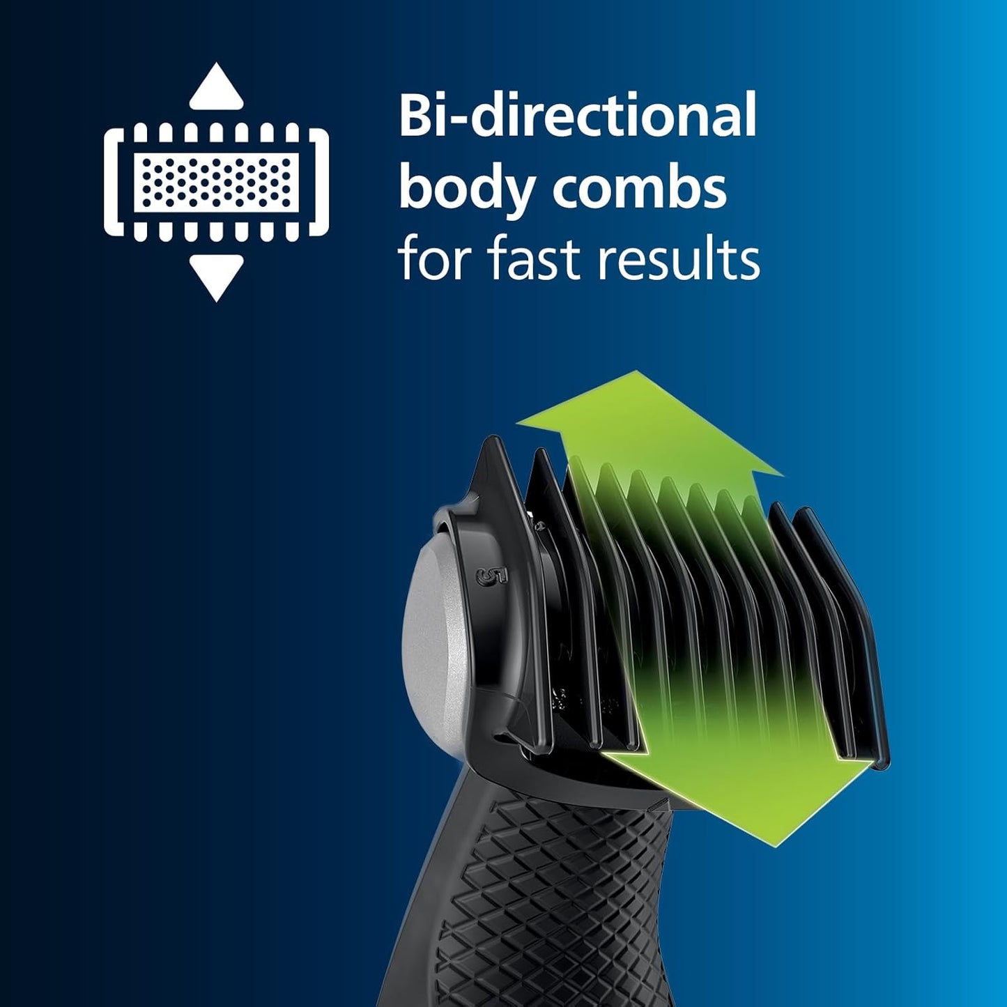 Philips Series 3000 Showerproof Body Groomer with Skin Comfort System