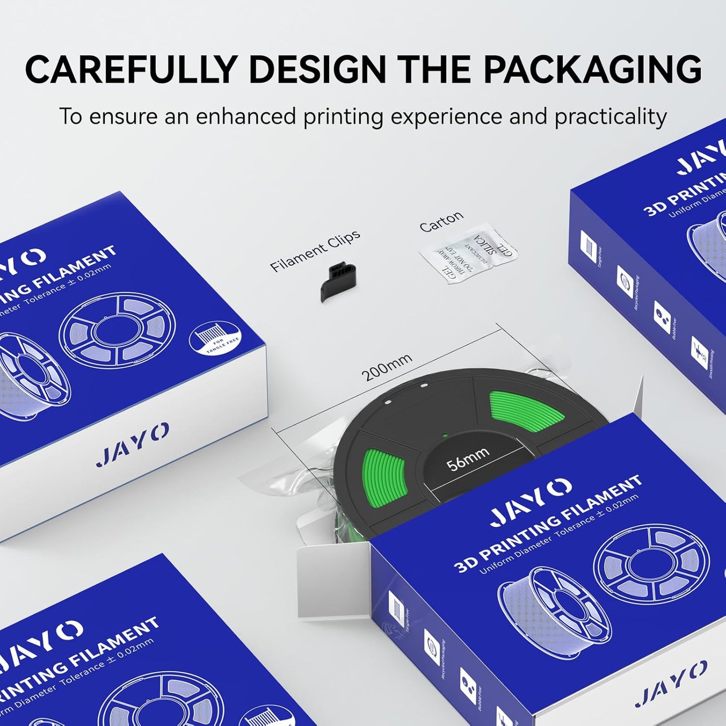 TPU Flexible Filament 1.75mm, 3D Printer Filament, Dimensional Accuracy +/- 0.03 mm, 0.5KG Spool, 1.75 mm, TPU White