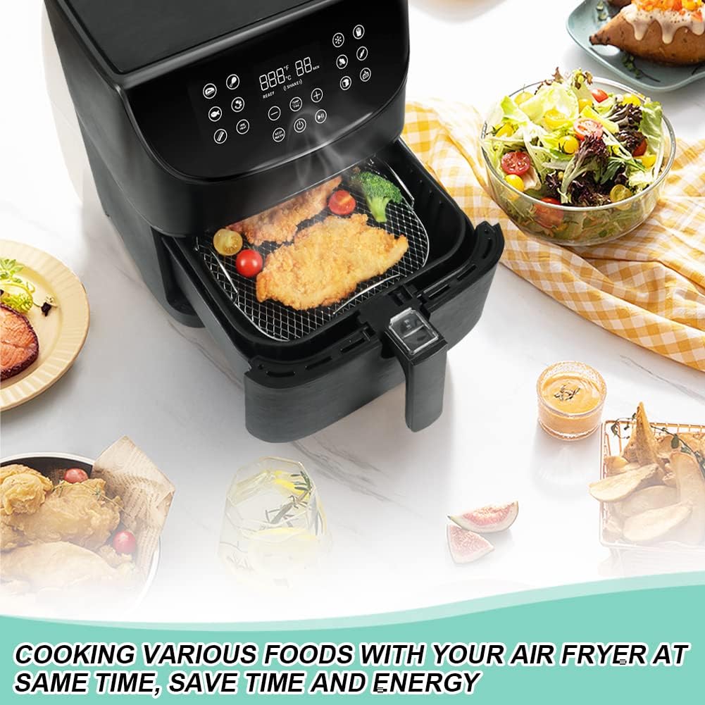 Air Fryer Rack Square for COSORI 5.5L/6.4L | Not Suitable for Philips Airfryers