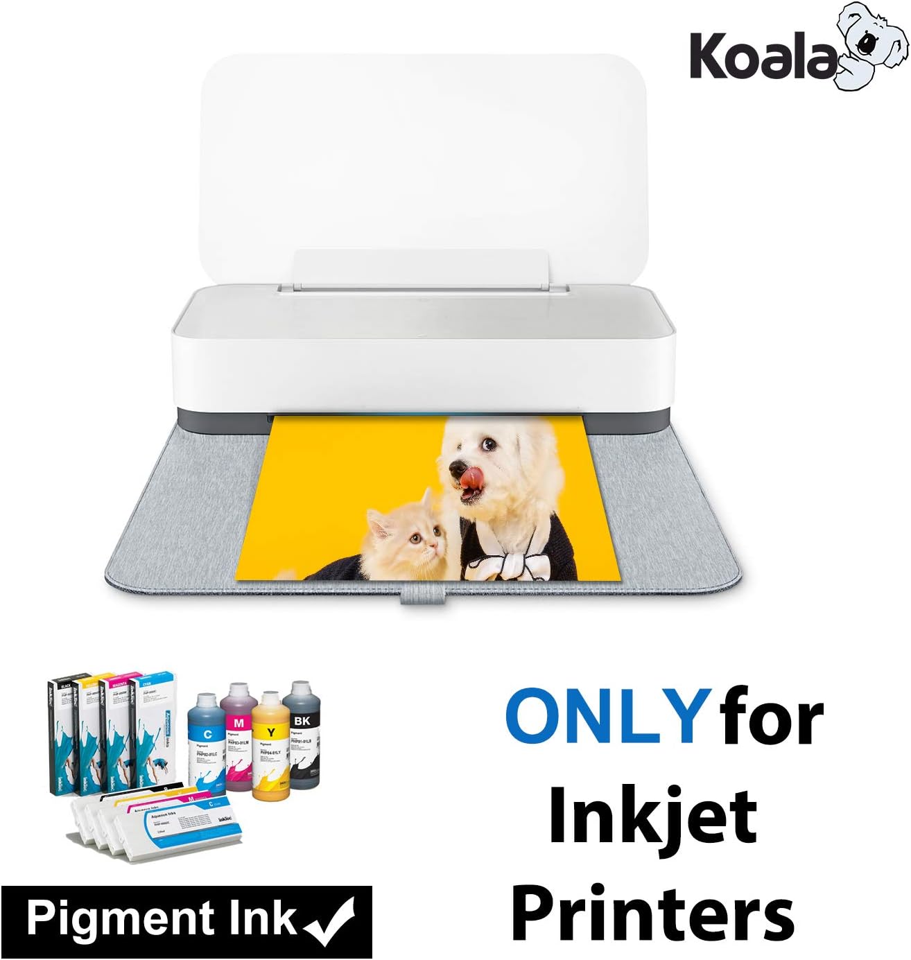 Premium Inkjet Iron On T Shirt Transfer Paper for Black and Dark Fabrics, A3. Vivid, Long-lasting Images. Easy to Use