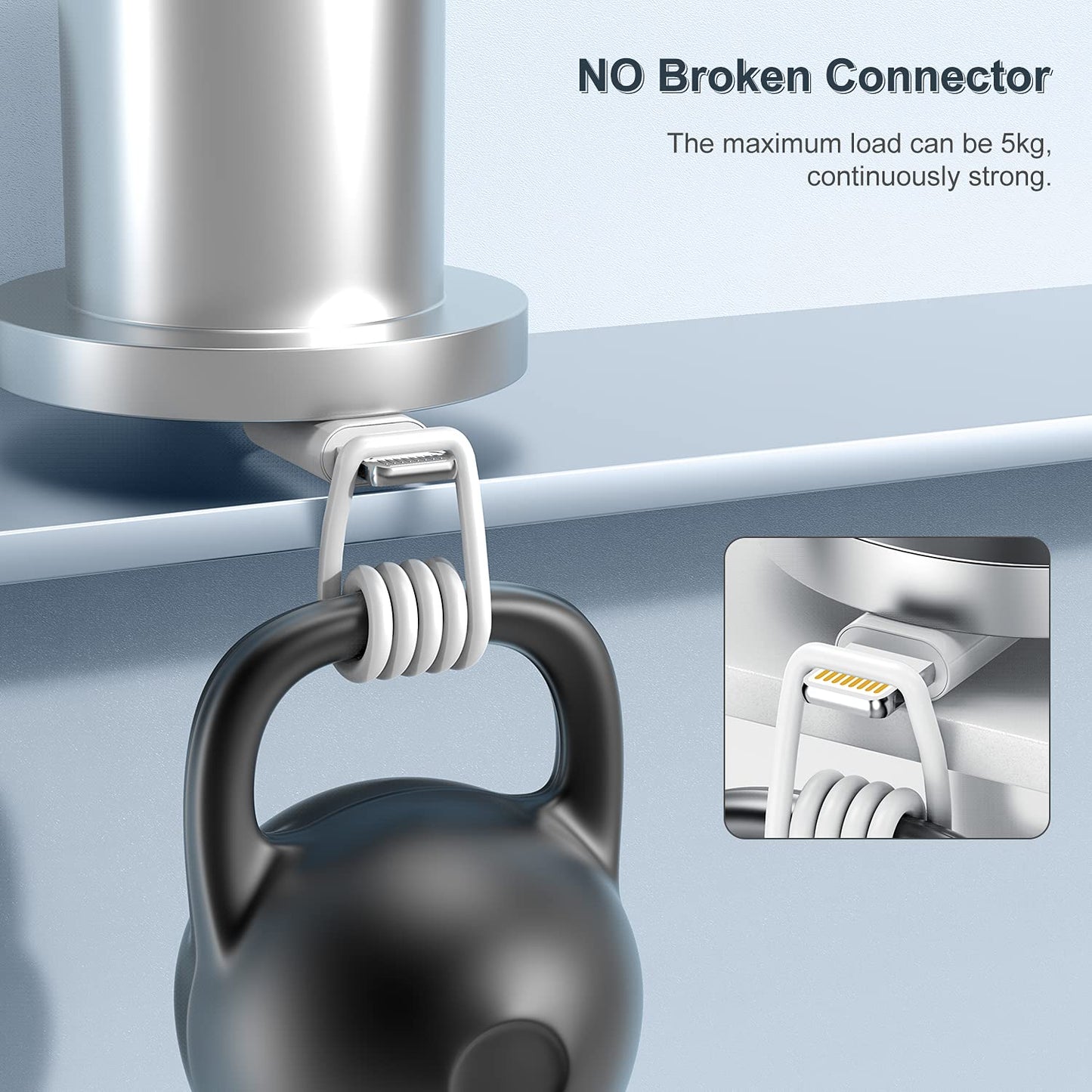 iPhone Lightning to USB Cable Fast Charging Wire
