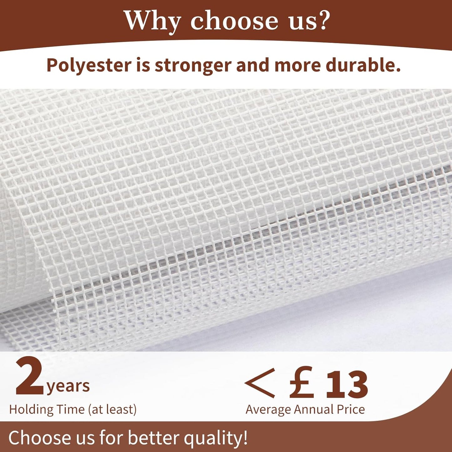 Side Opening Fly Screens for Doors 120 x 220 cm, Reinforced Polyester Sewing Mosquito Net Curtain for Balcony, French, Sliding Glass Door