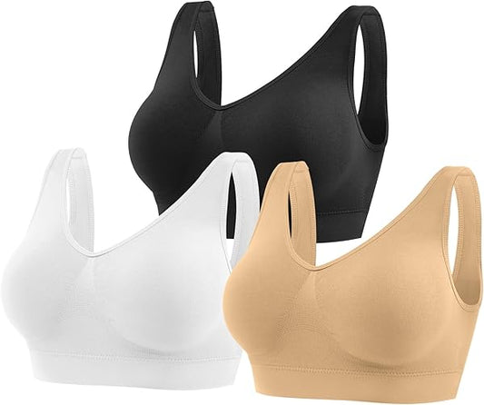 New Comfort Bra for Women Sports Bras Wirefree Bra Sleep Yoga Daily Wear