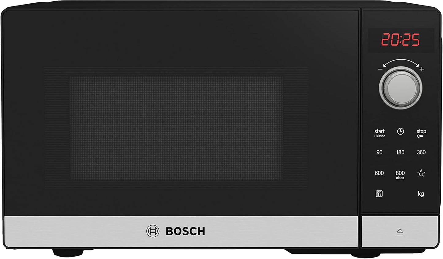Bosch Serie 2 FFL023MS2B Freestanding microwave, 44 x 26 cm, Stainless steel
