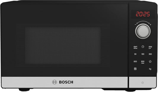 Bosch Serie 2 FFL023MS2B Freestanding microwave, 44 x 26 cm, Stainless steel