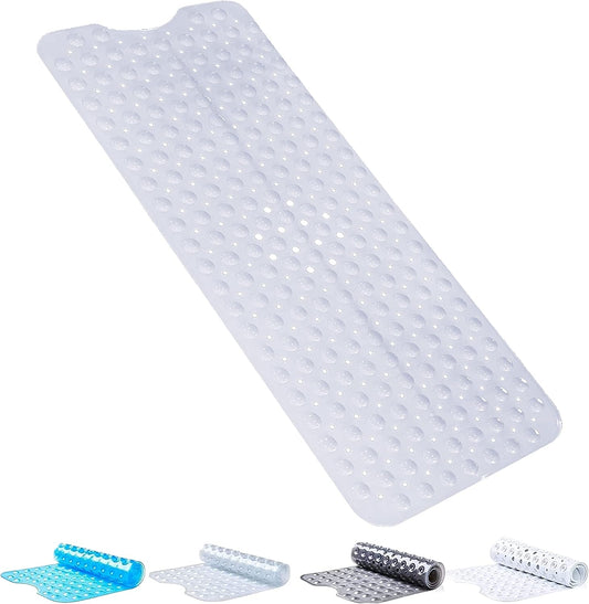 Non Slip Bath Mats with 200 Suction Cups - Shower Mat Non Slip Anti Mould for Bathroom & Bathtubs