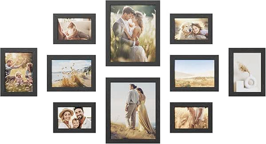 New 10 Picture Frames for your Living Room Bedroom Study Desk Bookshelf or Nightstand