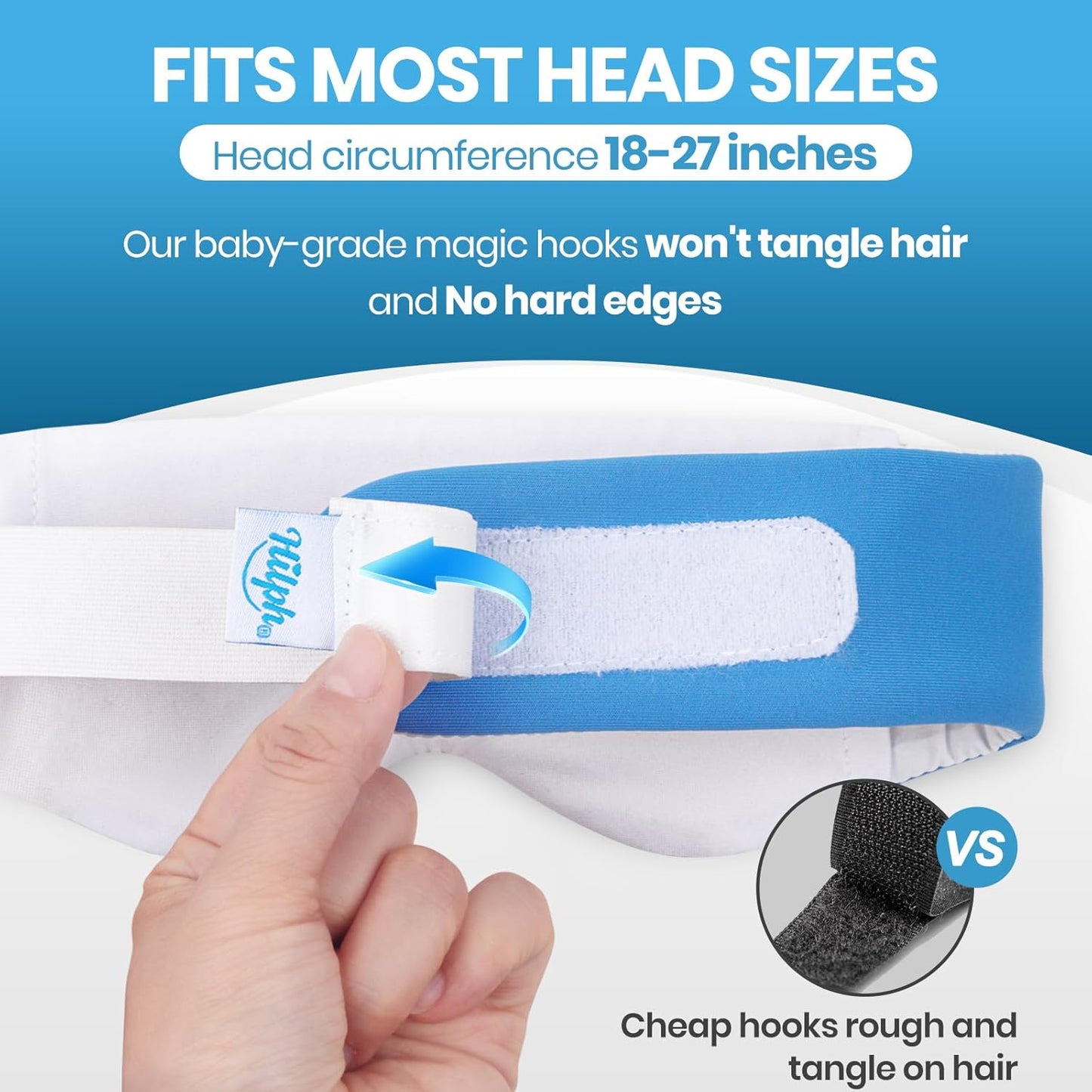 Microwave-Activated Heat Mask for Dry Eyes Relief & Blepharitis, Reusable Washable Warm Compress