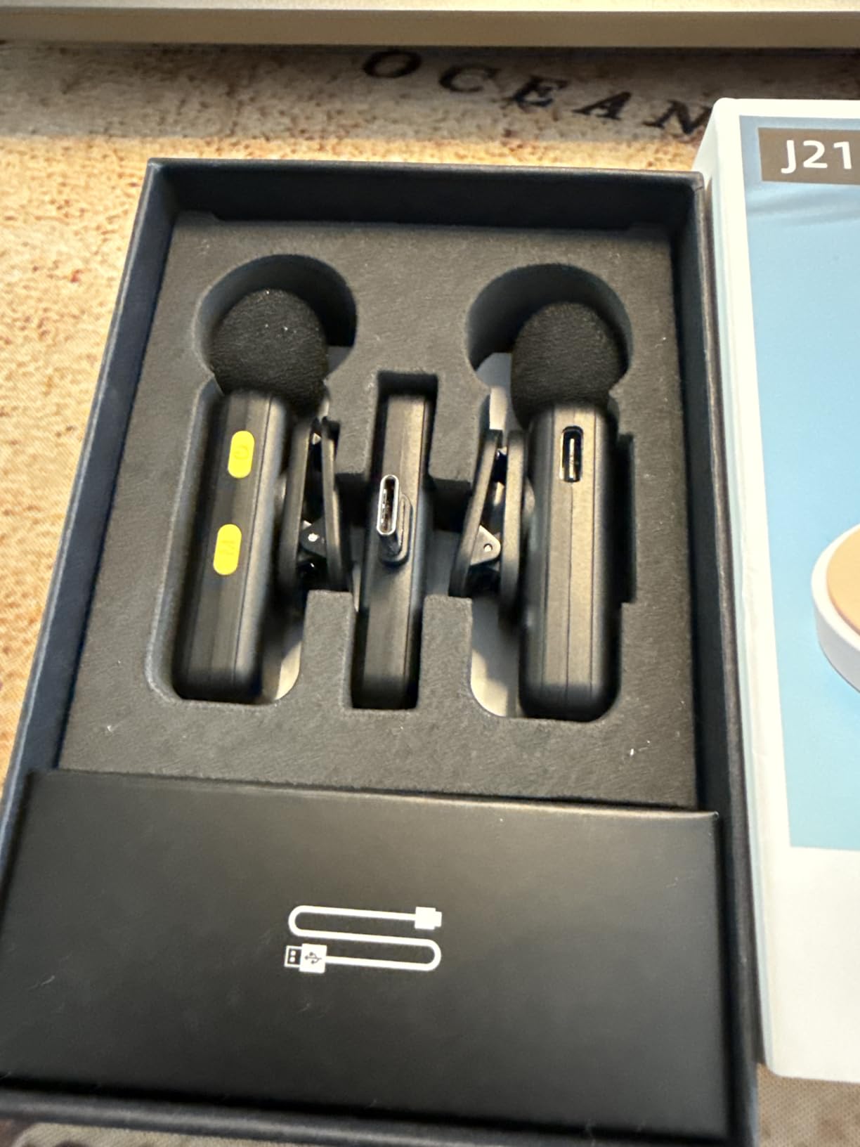 Wireless Lavalier Microphone for iPhone - iPad, Android Phone, Computer, Mini Lapel Mic, USB-C Microphone with Noise Reduction and Crystal Sound for Video Recording, Vlogging, TikTok, Singing, YouTube