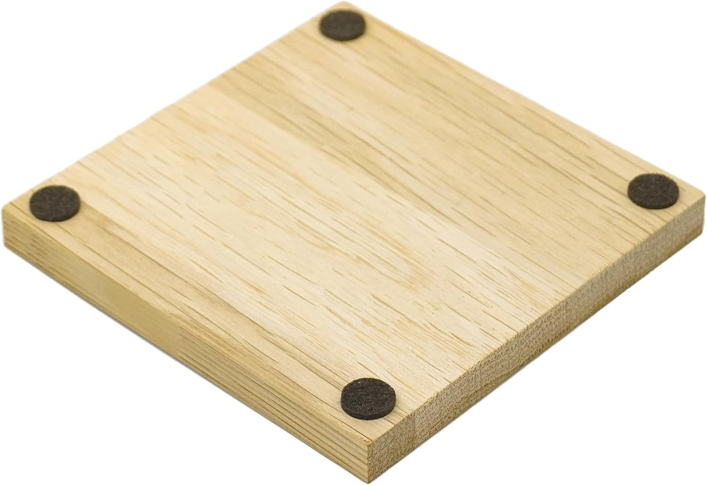 Reserved for Grumps Drink Oak Veneer Coaster (Grumpy Solid Oak)