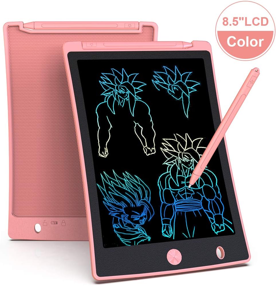 LCD Writing Tablet, Colorful Screen Digital eWriter Electronic Graphics Tablet Portable Writing Board Handwriting Doodle Drawing Pad for Kids Adult Home School Office