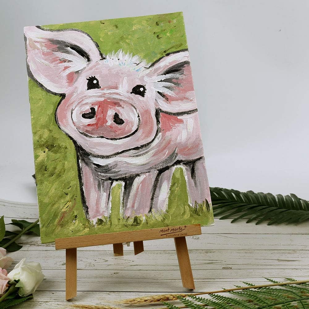 Professional Series Painting Canvas Panels 8 x 10 inch, 12-Pack. Suitable for Artists at All Skill Levels.