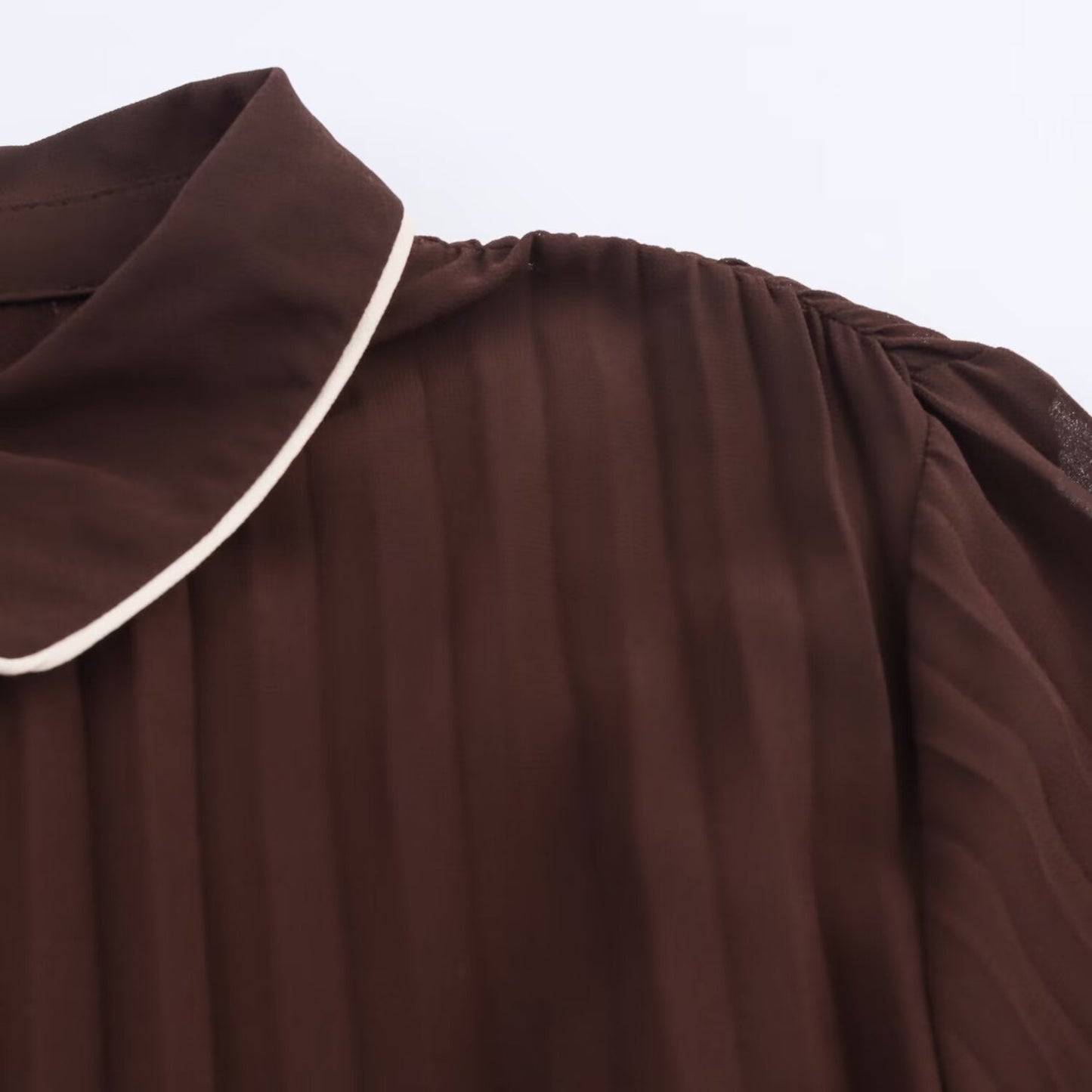 Women's Belted Modest Dress