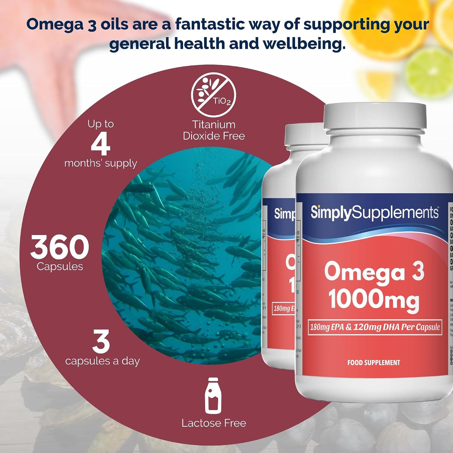 Omega 3 1000mg Capsules