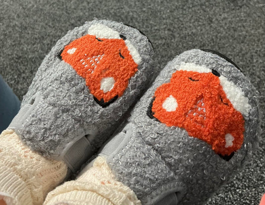 Kids Slippers Plush Anti-Slip Cute Cartoon