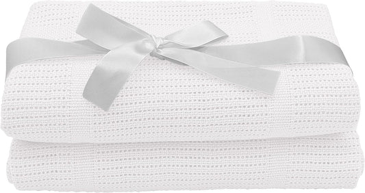 Cotton Cellular Baby Blanket