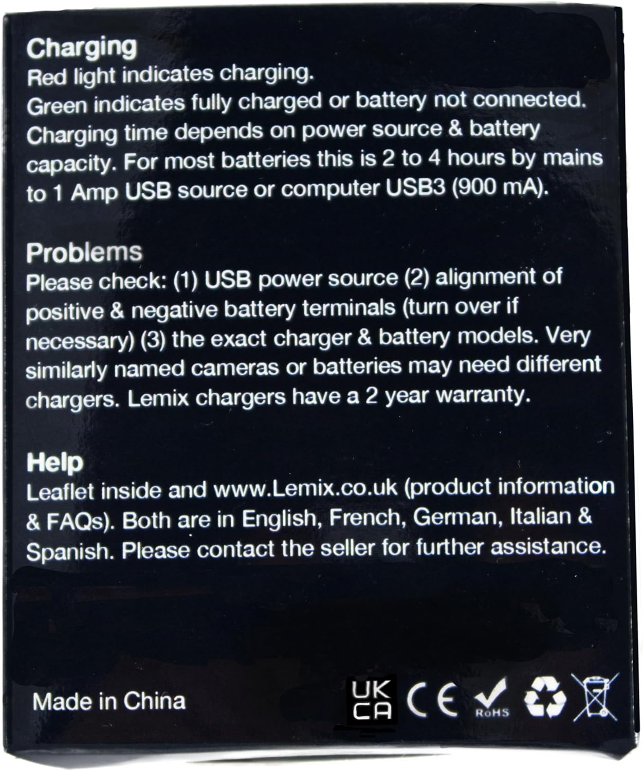 Ultra Slim USB Charger compatible with Panasonic DMW-BLC12 DMW-BLC12E DMW-BLC12PP & Listed PANASONIC LUMIX DMC Series Cameras