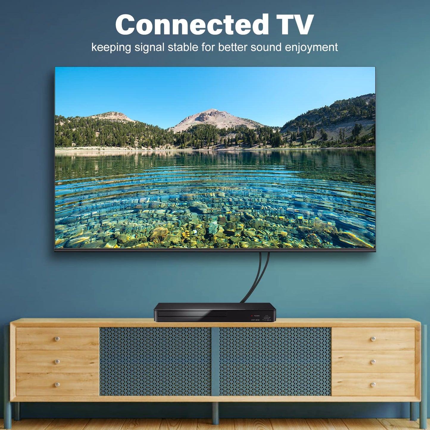 Audiophiles RCA Cable, 24 AWG 2RCA Male to 2RCA Male Stereo Interconnect Audio Cable, Gold-Plated Subwoofer Cable