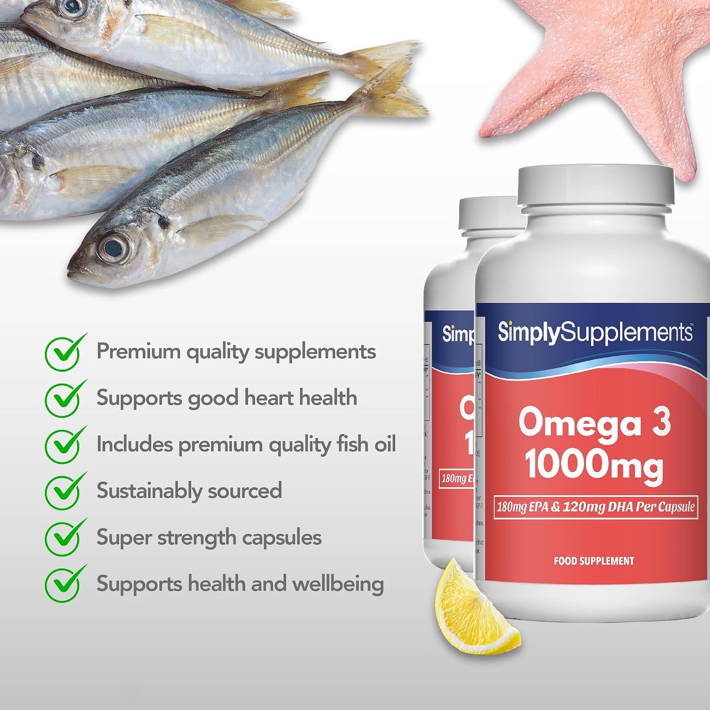Omega 3 1000mg Capsules