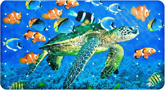 Baby Bath Mat Non Slip Childrens Bath Mat Anti Mould Baby Bathtub Mat Safety Toddlers and Nippers Bathroom Shower Tub Mats with Suction Cups