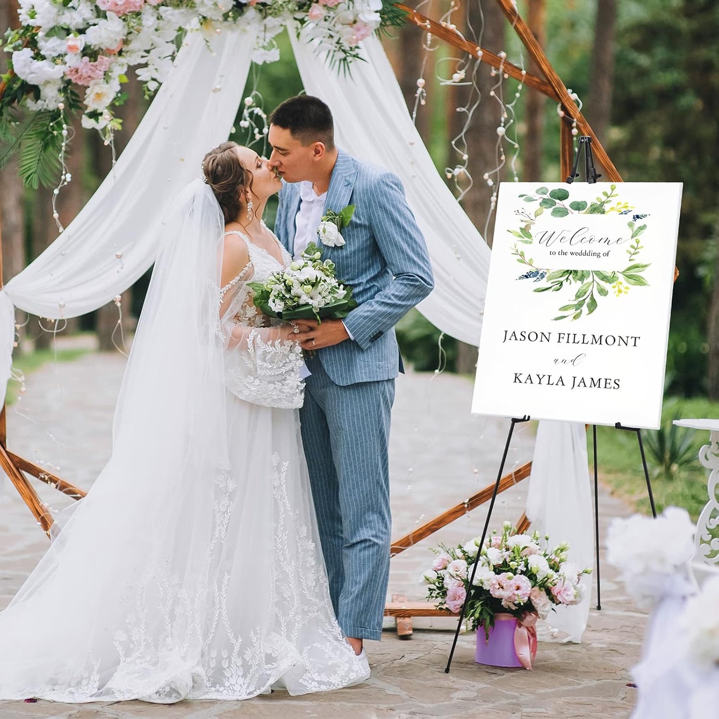 Portable Artist Easel Stand 63'' Adjustable Tripod Table Top Art Canvas Painting Display - Easy Folding Studio Telescopic Floor Easels for Wedding Sign Poster Black Indoor Outdoor