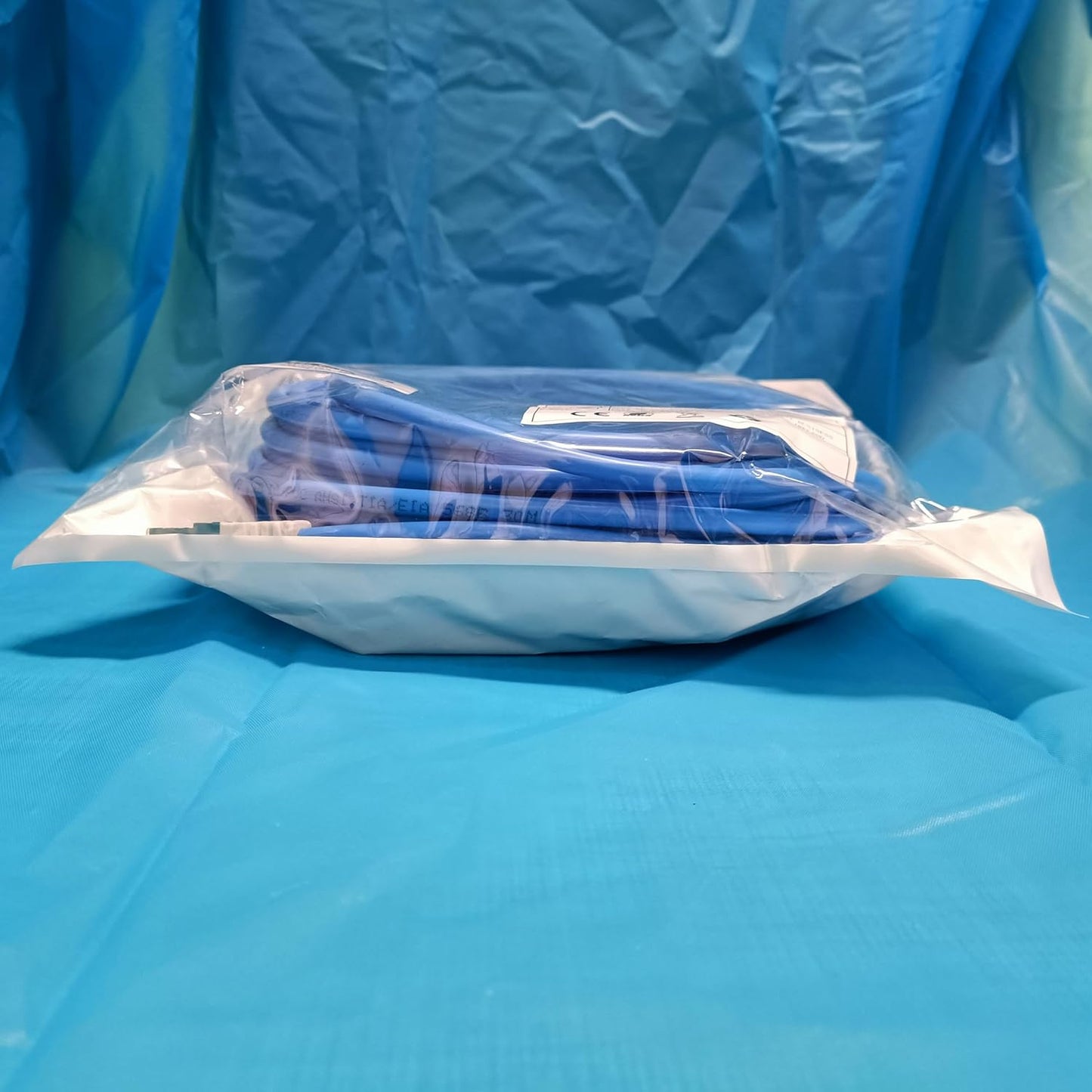 Ethernet Cable 30m, Cat6 FTP Shielded Internet Cable, High Speed Gigabit RJ45 Network LAN Cable Outdoor Indoor, 24AWG 550MHz Broadband Patch Cord for Router Modem Switch - Blue