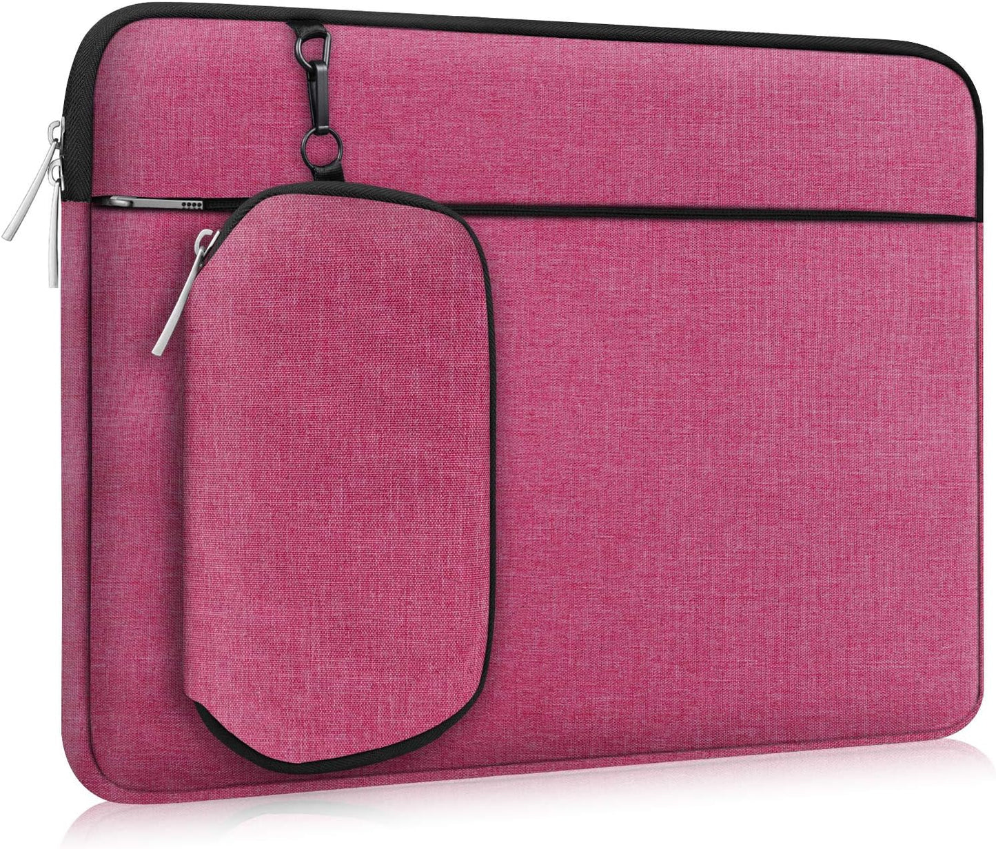 14-14.2 inch Laptop Sleeve Case, Waterproof Shock Resistant Lightweight Bag with Accessory Pocket, Protective Notebook Case with Detachable Small Bag, Compatible with 14.2” MacBook Pro A2442