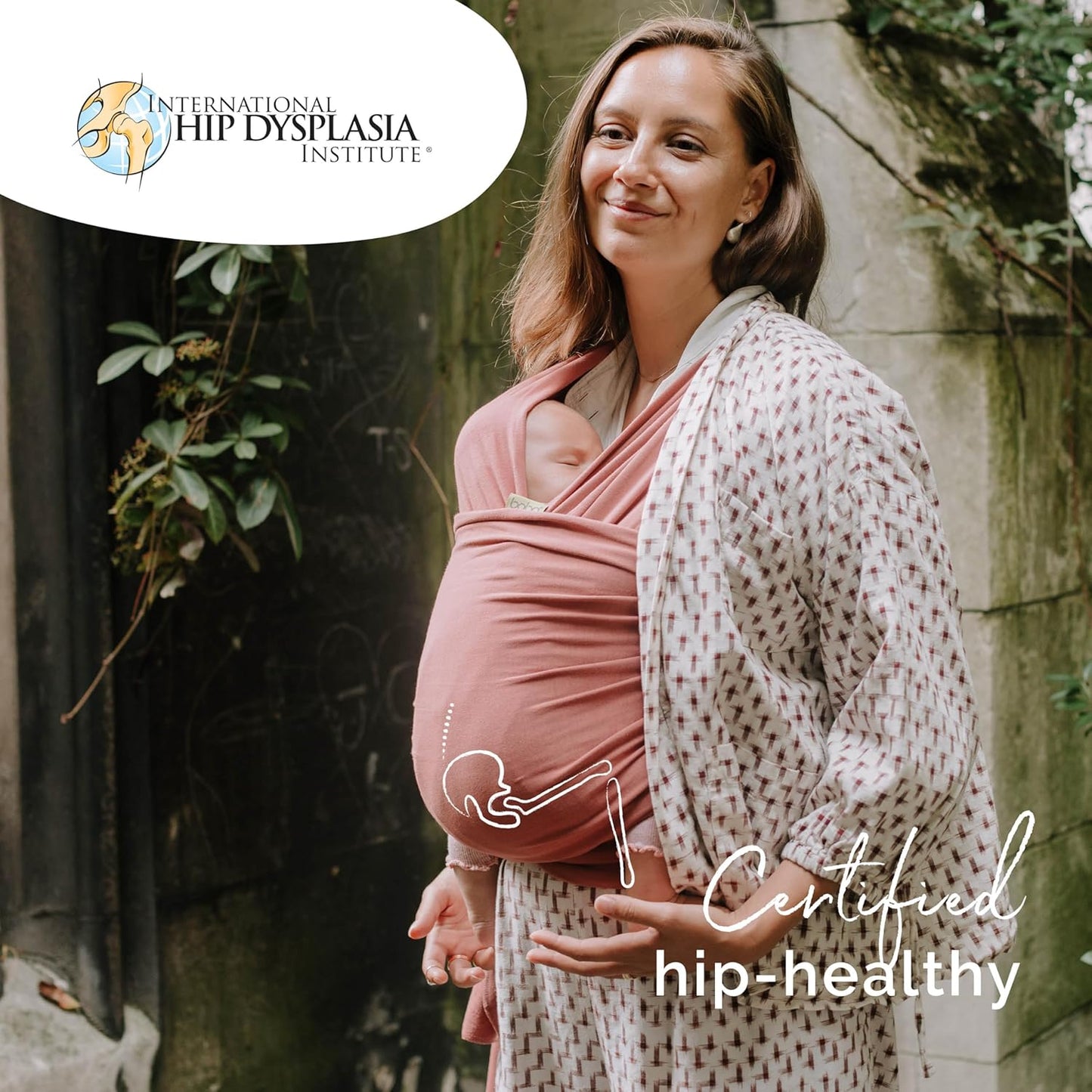 Baby Wrap Carrier Original Baby Sling Carrier for Newborns (7–35 lbs), Soft, Secure, Hands-Free & Ergonomic, Ideal for Comfortable Bonding