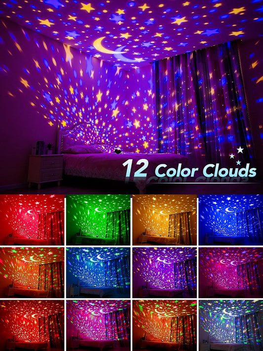 Sensory Toys for Autism Star Projector Night Light Galaxy Projector